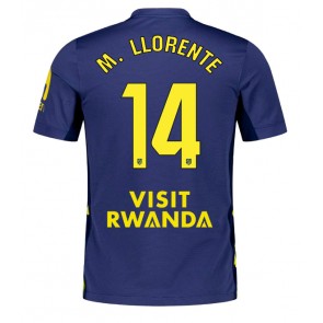 Atletico Madrid Marcos Llorente #14 Segunda Equipación 2025-26 Manga Corta